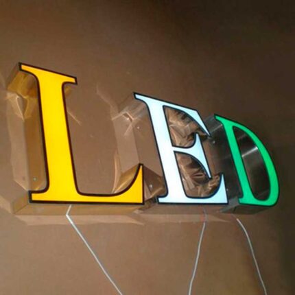 Letras Volumetricas 3d - letras 3D, volumétricas, carteles, personalizados, empresarial, decoración, moderno, brillante, creativo