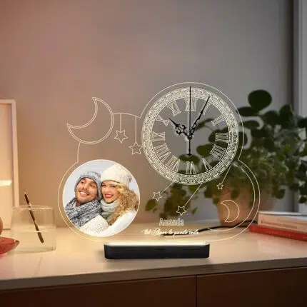 Reloj de Mesa Personalizable – Regalo Original